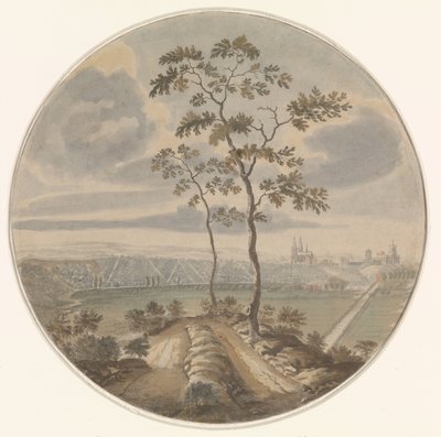 Vista da cidade de Kleve de Jan van Call (I) (attributed to)