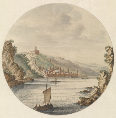 Vista da cidade de Bacharach de Jan van Call (I)