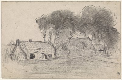 Fazendas entre árvores de Jan van Essen