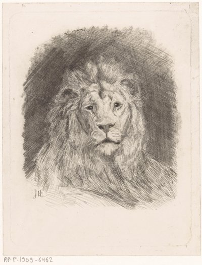 Cabeça de leão de Jan van Essen