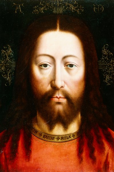 Um tríptico com Cristo como Salvator Mundi, de Jan van Eyck