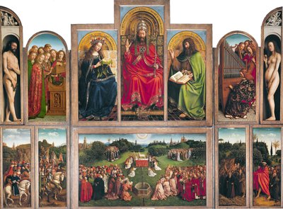 Altar Peça de Gante de Jan van Eyck