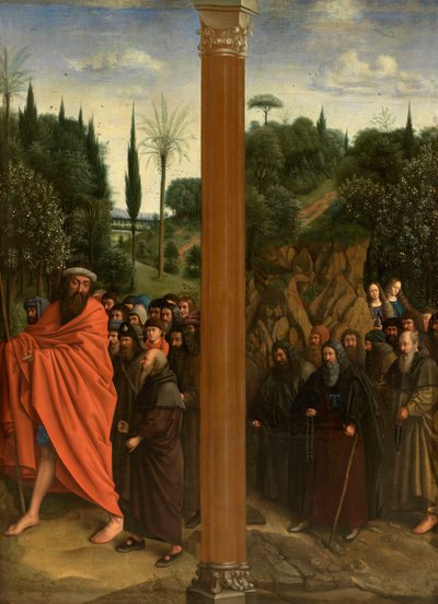 Santos Eremitas e Santos Peregrinos de Jan van Eyck