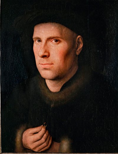 Jan de Leeuw, ourives ... (óleo sobre madeira de carvalho) de Jan van Eyck