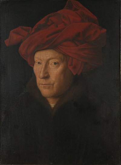 Retrato de um homem (Autorretrato) de Jan van Eyck