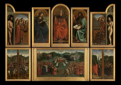 A Adoração do Cordeiro de Jan van Eyck