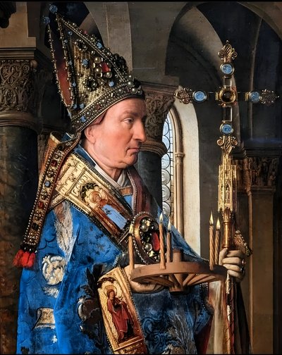 Virgem e Menino com o Cónego van der Paele de Jan van Eyck