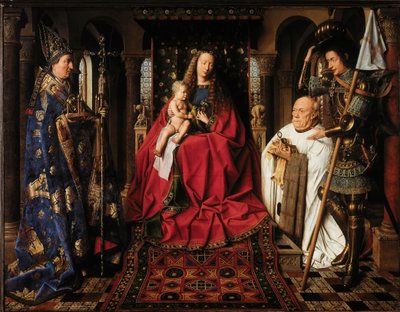 Virgem e Menino com o Cónego van der Paele de Jan van Eyck