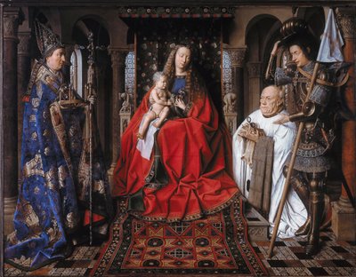 Virgem e Menino com o Cónego van der Paele de Jan van Eyck