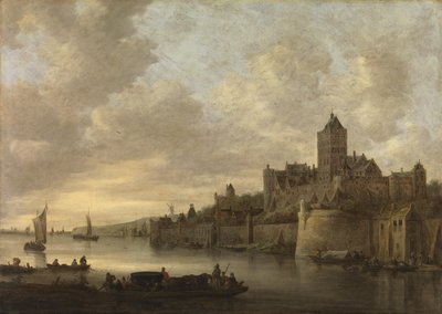 Der Valkhof, em Nijmegen de Jan van Goyen