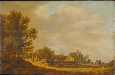 Paisagem com taberna de Jan van Goyen