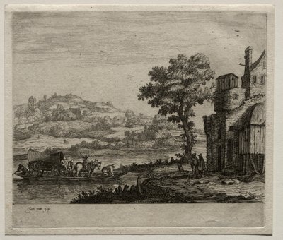 A balsa de Jan van Goyen