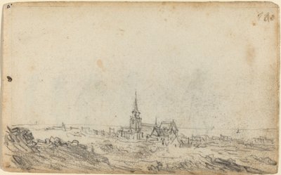 Vista de Scheveningen [reto] de Jan van Goyen