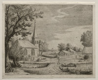 Igreja da Vila de Jan van Goyen