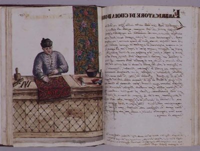Couro-ouro, veneziano (manuscrito) de Jan van Grevenbroeck