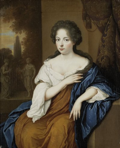 Retrato de uma mulher de Jan van Haensbergen (attributed to)