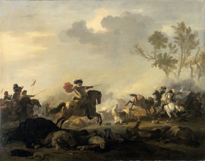Ataque de Cavalaria de Jan van Huchtenburg