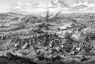 A Batalha de Hochstadt, Baviera, 13 de Agosto de 1704, 1903. de Jan van Huchtenburg