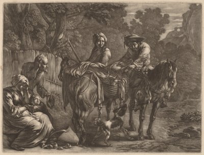 Ladrões a Cavalo de Jan van Huchtenburgh