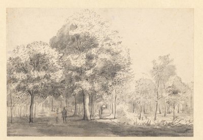 Vista do Haarlemmerhout, Haarlem de Jan van Kessel (attributed to)