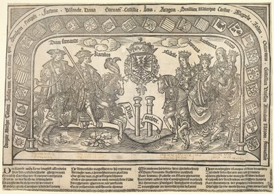 Os seis filhos de Filipe, o Belo: Eleanor de Castela, Carlos V, Isabel da Áustria, Fernando I, Maria e Catarina, c. 1523 de Jan van Nieulandt