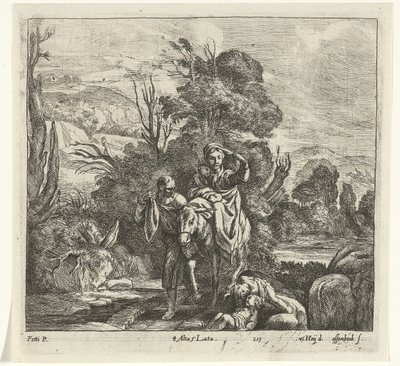 Voo para o Egipto de Jan van Ossenbeeck