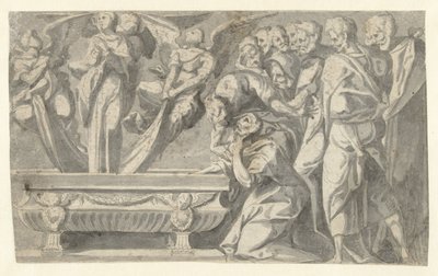 Assunção de Maria de Jan van Scorel (circle of)