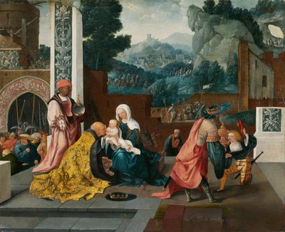 Adoração dos Magos de Jan van Scorel