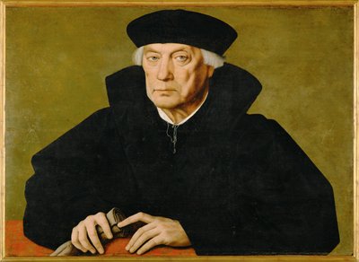 Jan II Carondelet, estadista, conselheiro de Margarete de Parma (filha do imperador Carlos V ... de Jan van Scorel