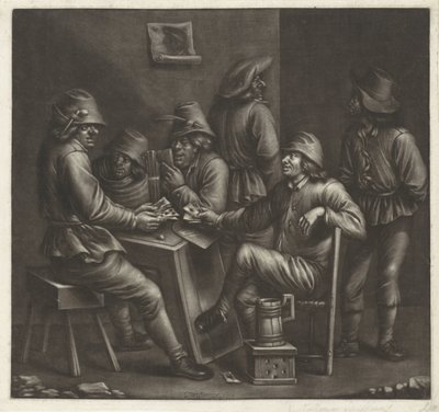 Jogadores de cartas de Jan van Somer