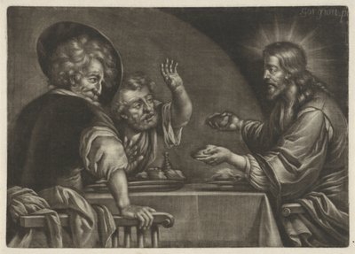 Refeição em Emaús de Jan van Somer