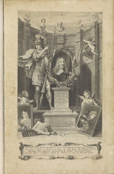 Alegoria do Arquiduque Leopoldo Guilherme da Áustria de Jan van Troyen