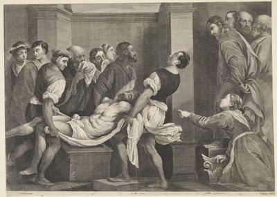 Renascimento de Lázaro
Theatrum Pictorium (título da série) de Jan van Troyen