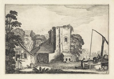 Números numa pousada à noite
Paisagens (título da série)
Amenissimae aliquot requculae (título da série) de Jan van de Velde (II)