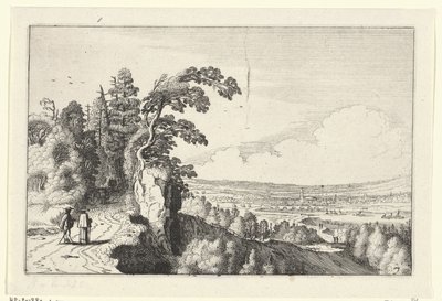 Vista de um vale
Paisagens (título da série)
Amenissimae aliquot requculae (título da série) de Jan van de Velde (II)