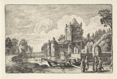 Paisagem com o portão de Amsterdão em Haarlem
Paisagens (título da série)
Amenissimae aliquot requculae (título da série) de Jan van de Velde (II)