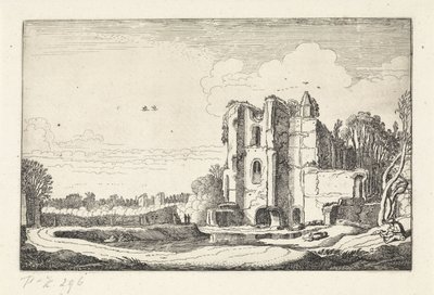 Ruínas do castelo de Brederode
Paisagens (título da série)
Amenissimae aliquot requculae (título da série) de Jan van de Velde (II)