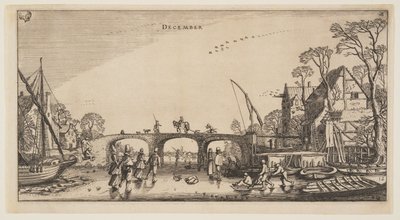 dezembro, de Os doze meses do ano de Jan van de Velde II