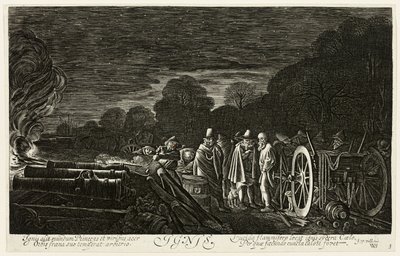 Fogo, prato quatro de Os Quatro Elementos de Jan van de Velde II
