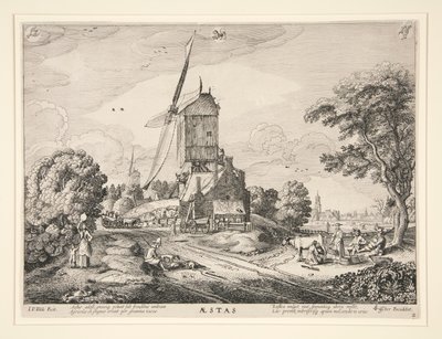 Verão, de uma série das quatro estações de Jan van de Velde II