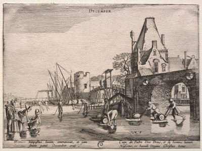 Os Doze Meses: Dezembro de Jan van de Velde II