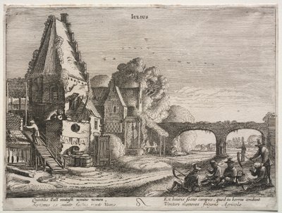 Os Doze Meses: Julho de Jan van de Velde II