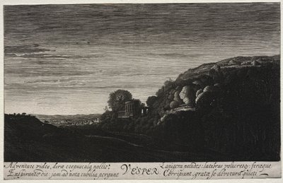 Horas do dia: Vésperas de Jan van de Velde II
