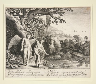 Tobias vê o Peixe, da História de Tobias de Jan van de Velde II
