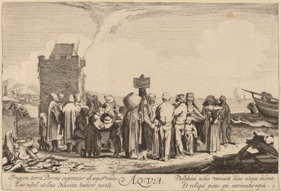 Água de Jan van de Velde II after Willem Buytewech