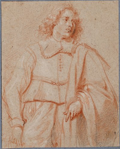 Um estudo de três quartos de duração de um jovem de Jan van den Bergh