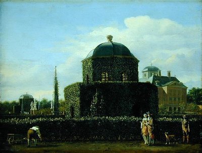O Pavilhão da Casa Bosch, a Residência do Guardião da Cidade de Gravenhage de Jan van der Heyden