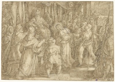 Cristo perante Pilatos de Jan van der Straet