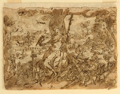 Diana (Caça) de Jan van der Straet, called Stradanus