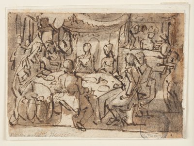Casamento em Caná de Jan van der Straet, called Stradanus